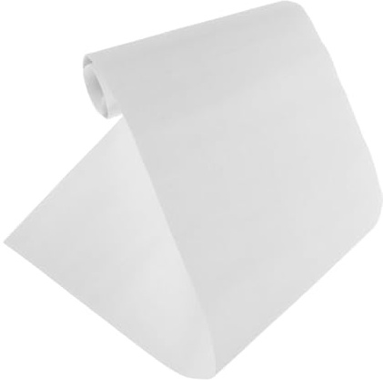 FRCOLOR Skateboard Grip Tape for Longboard and Scooter, 109cm White Anti-Slip Waterproof Friction Tape for Stairs, Pedals, and Rolling Board Use