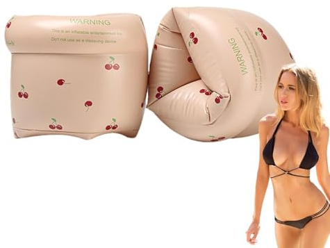 Braccio per bambini – gonfiabile per nuoto per uso sicuro in piscina, design a camera d'aria in PVC morbido con vestibilità regolabile, attrezzatura di supporto per principianti nuoto