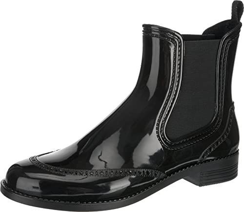 Beck Femme City Bottes bottines de pluie, Noir, 40 EU