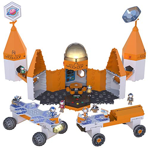 Learning Resources Basisstation „Deluxe“ für Schaltkreis-Entdecker, wissenschaftliches MINT-Spielzeug, ab 6 Jahren | Snap-Leiterplatte für Kinder, STEM-Kits für Kinder im Alter von 6–8 Jahren, Space Circuits Engineering Kit