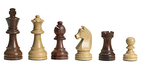 DGT Elektronische zeitlose Schachfiguren aus Holz - Brettspiel - ab 8 Jahren