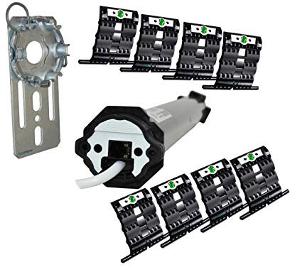 Rolladen Renovierungskit mit smarotech Mechanik-Set SW60 und Selve SE Pro 2/20 mit 20 Nm (bis 8,7 qm)
