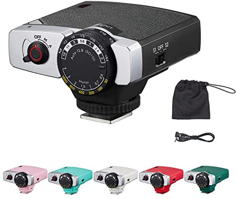 Godox Lux Junior Retro Camera Flash GN12 6000K Température de Couleur 28mm Longueur focale Remplacement pour Canon Nikon Sony Fuji Olympus Hot-Shoe Cameras