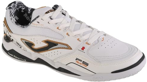 Joma FS Reactive 2402 IN FSS2402IN, Men Indoor Football Trainers, White, 45 EU