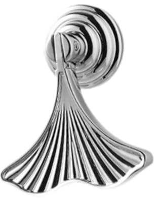 XLWLLNJ Kleiderschrankgriff, Schubladengriff, Messing, einfache Möbelbeschläge, Kommodenknopf, Türgriff für Küche, Badezimmer, Bauernhaus-Dekor, Silber