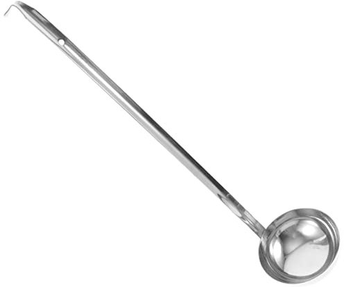 AUTSUPPL Großer Servierlöffel Aus Edelstahl Für Suppen Mit Ergonomischem Griff Für Bequemen Gebrauch in Küche Und Restaurant Langlebig Und Rostfrei