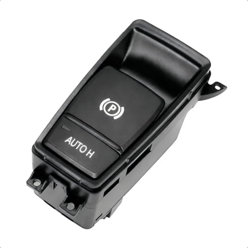 LithTor Interruttore Freni Elettronico 61319148508, OE-61316975468, OE-61319148508 per BMW X5 X6 E70 E71 F15 F16 - Pulsante EPB, Interruttore Finestrini Elettrico, Comando Alzacristalli, Switch Contro