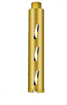 Hookurity Forets diamantés à Sec, perforateurs à béton, carotteuses, Trous muraux, 32-83 mm(32mmX450mm)