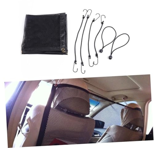 UPKOCH Aislamiento para Mascotas Valla Anticolisión El Coche Divisor De Seguridad para Perros Protección Asiento Trasero
