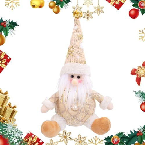 Decorazioni per Albero di Natale - Simpatico Pendente Renna per Feste,Decorazioni Morbide Per Le Feste Da Tavolo Per Soggiorno Camera E Davanzali