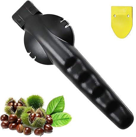 UIEXAY Taglia Castagne, Taglia Castagne A Croce, Pinza Per Castagne, Schiaccia Castagne, Apri Castagne, Taglia Castagne Professionale