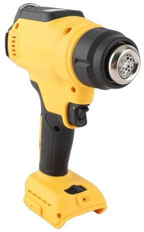 EIMSOAH Pistolet Thermique Professionnel à Air Chaud avec Technologie de Focalisation Thermique Beehive pour Batterie 18V, Noyau Chauffant en Céramique 300W