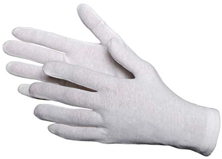 Jah guantes de algodón ligeros – sensibilidad táctil fina para control de calidad, montaje y embalaje