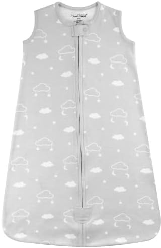 Babyschlafsack aus Bio-Baumwolle 1.0 TOG Ganzjahres Schlafsack 1er-Pack | Atmungsaktiver Ganzjahresschlafsack aus GOTS- und OEKO-TEX-zertifizierter Bio-Baumwolle für 18–24 Monate von Mama Cheetah