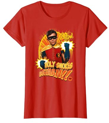 DC Comics Batman TV Series Robin Holy Smokes T-Shirt