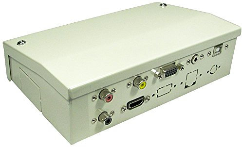 7 Port AV Box, NO Leads, Wall Plates and Floor Boxes Audio Visual Cable, Qty X 1