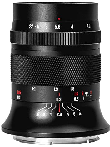 Meike 60mm f2.8 Large Aperture APS-C Frame Macro Manual Focus Prime Fixed Lens for Nikon Z Mount Cameras Z50 Z30 Zfc and Compatible with Z5 Z6 Z7 on APS-C Mode