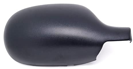 BSSTORE Carcasa de espejo retrovisor negro para Clio II 1998, Megane 1996, Scenic 1999 (derecho - lado del pasajero)