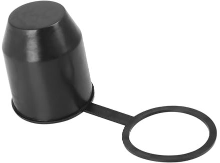 A ABSOPRO RV Trailer Tow Bar Ball Cover 1.97 Inch Towing Hitch Cap Plastic