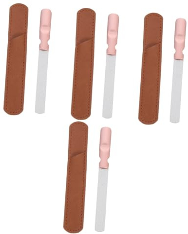 minkissy 4stücke Double-sided Nail Polishing Strip Nagelpflegeset Aus Für Effektives Polieren Und Feilen Von Fingernägeln Und Fußnägeln Tragbar Und Langlebig