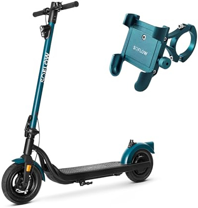 SoFlow - SO2 Air 3. Gen Faltbarer 10 E-Scooter + Handyhalterung mit Deutscher Straßenzulassung hohe Belastbarkeit bis 150kg Lange Reichweite 40km Höchstgeschwindigkeit 20 km/h