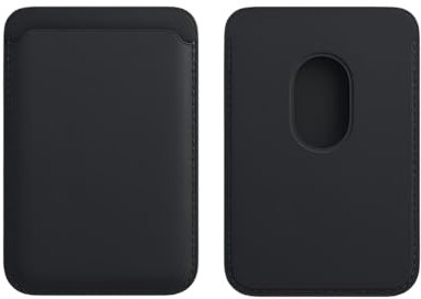 JEYORZY 1 Piezas Tarjeteros Adhesivos, Tarjetero Movil, MagsafeTarjetero magnético, cartera Magsafe de piel, ID Tarjeta Crédito Pocket, Tarjetero Flexible para Llevar tu Documento de Identidad Contigo
