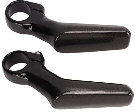 Mountain Cycling Barends, Kolfiber Ergonomiska Cykelstyre ändar för 22,2 Mm Styre (Matte)
