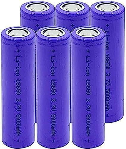 Batería Recargable 3 7v 5000mah 18650 Baterías De Iones De Litio Batería Recargable para Linterna Faro 10 Uds