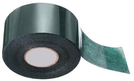 sourcing map Artificial Grass Tape 2 x 33 ft Double-Sided Carpet Artificial Turf Rolls Seam Tape Extra Strong Self-Adhesive Turf Tape for Lawn Garden Carpet Connecting Outdoor, Green