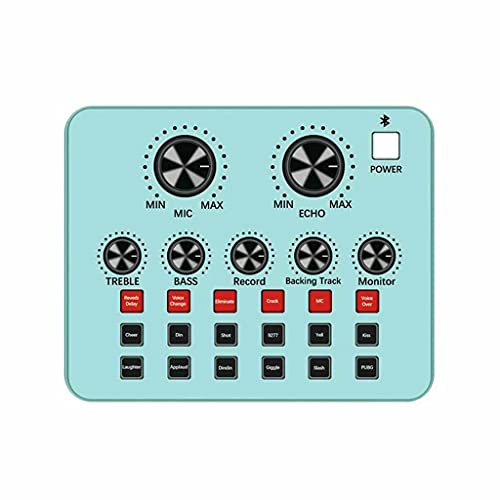 Nueva tarjeta de sonido en vivo en línea entretenimiento de video en vivo para PC, teléfono móvil, Android, tarjeta de sonido externa V8 (E)