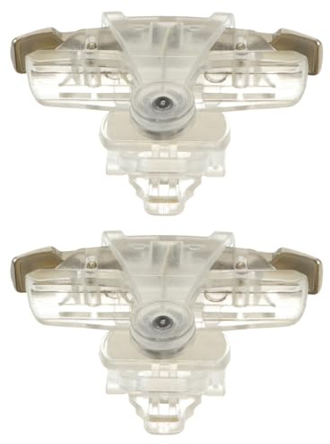 VILLCASE Mando para Teléfono Móvil Botón de Disparo Transparente, Accesorio Gamer Gatillo Sensible, Diseño Ergonómico para Juegos de Disparos, Control Rápido y Fácil Instalación