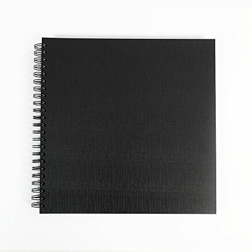 Seawhite - Sketchbook - Square 30 x 30 cm - Wirebound - 50 Sheets - Acid Free - 150 gsm Ring Bound Art Craft Sketch Drawing Book - Suitable for Pencils, Pens and Light Washes