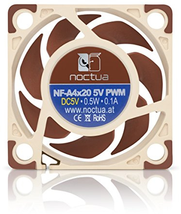Noctua NF-A4x20 5V PWM - Ventilador para carcasa de ordenador, color marrón, 40 x 40 x 20 mm