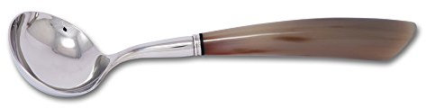 Couteau SALADINI ROMAIOLO Salsa Artisanal à Lame forgée Collection Table Corne de bœuf