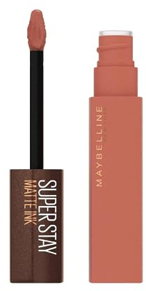 Maybelline New York Lippenstift, Super Stay Matte Ink, Flüssig, matt und langanhaltend, Nr. 260 Hazelnut Hypnotizer, 5 ml