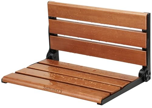 Wall Mount Shower Seat 18, Suitable for The Elderly Disability and Pregnant Women-Maximum Load 440lb