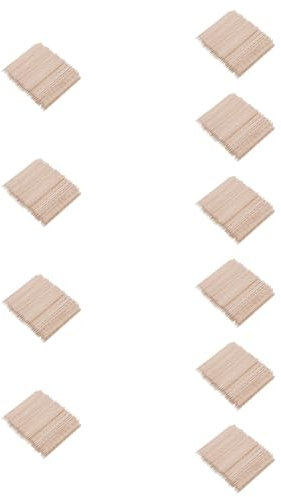 Healeved 1000piezas Palitos De Madera De Naranja Para Manicura Empujador De Cutículas Duradero y Multifuncional Para Arte De Uñas y Limpieza De Esmalte