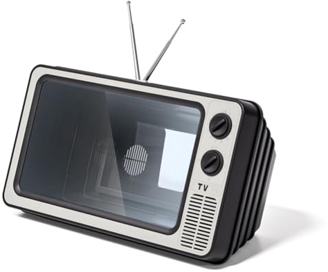 Kliplinc 1 St¨¹ck Retro Alte TV-Telefon-Bildschirmlupe Universal Light 12-Film-Bildschirmlupe HD-Projektorst?nder