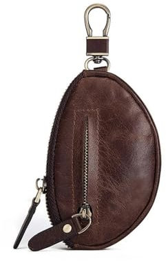 Llaveros de cuero portátiles llavero de coche monedero bolsa de almacenamiento bolsa de llaves colgante de cintura llavero Cool Gadgets regalos for hombres