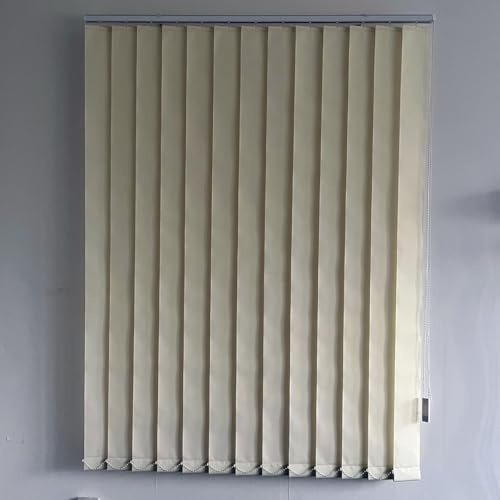 Avenue du Store - Store Californien à Bandes Verticales Complet - Tissu Filtrant Uni à Lames de 127 mm