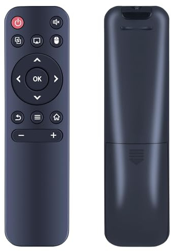 TCNOUMT Replace Remote Control Compatible with HY300Pro Global Verison HY300 HY320 Maypug P1 & Magcubic Auto Keystone ANSI NtAANOO HIPPUS Aubor Xgody Salange JUUE Billos Mini Projector