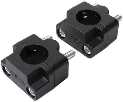 NMHTJ Guidon Moto Risers Adaptateur de Fixation de Pince de Montage de Barre de Graisse pour Guidon de Moto, 22mm 28mm, Accessoires de Moto pour CBR600RR CBR1000RR