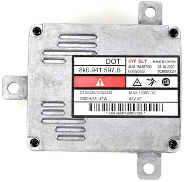 Ballast de Phare au xénon HID 8K0941597B pour Audi A3 A4 A5 A6 A8 Q5 Q7 8K0.941.597.B