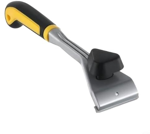 CWOQOCW Raschietto triangolare resistente in carburo, con punta per vernice, per legno, pavimenti e preparazione, struttura in lega