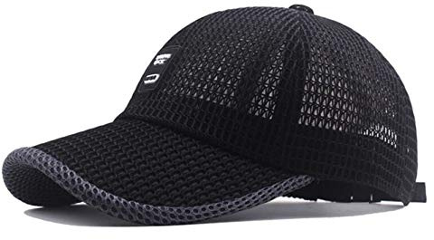 RUICHENG Basecap Herren Sommer Mesh Mütze Sport Kappe Schirmmütze