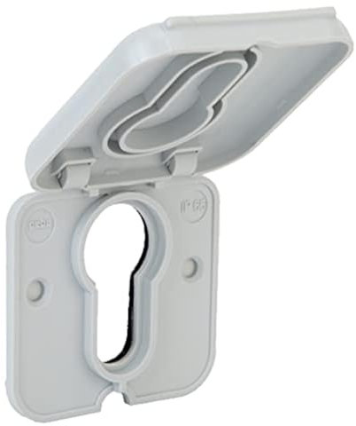 geba Rain cover cover weather protection privacy screen for profile half cylinder key switch for gluing or screwing