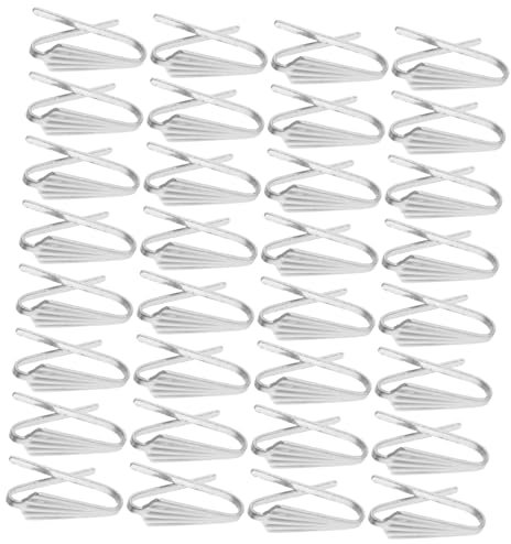 IMIKEYA 140stücke Kronleuchter Verbindungselemente Fliegenclip Lampe Fliege Clip Ersatz Kronleuchter Bowtie Pin Befestigungselemente Für Deckenleuchten