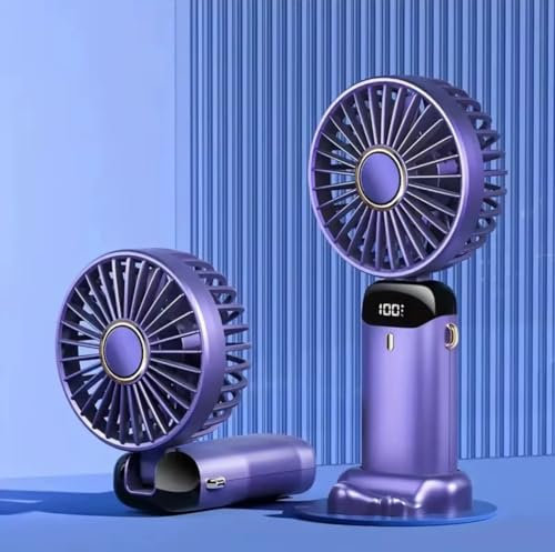 URLMUSP Hand Held Fan (Purple)
