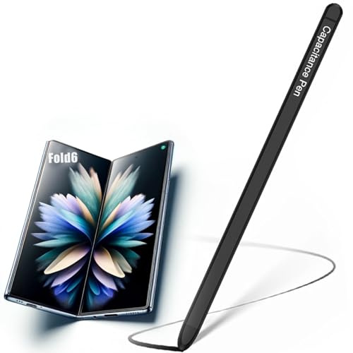 BAILI Z Fold6 Slim S Pen Ersatz für Z Fold6 S Pen, Stylus für Samsung Z Fold6 Slim Pen Fold Edition, Stylus Pen kompatibel mit Samsung Galaxy Z Fold 6-Schwarz