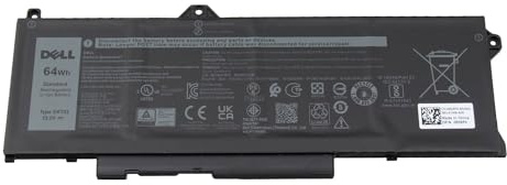 Dell GRT01 Original Akku 64Wh | für Latitude 14 (5421), 15 (5521)